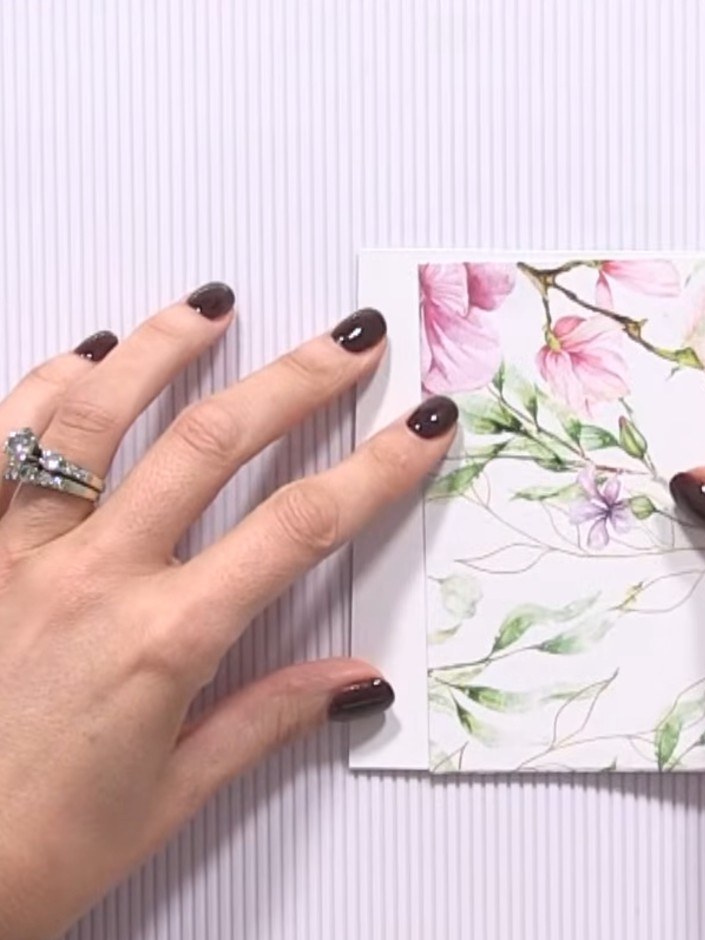 Step 10: Test that the card closes properly by gently folding it shut. Check that all panels align correctly and that t