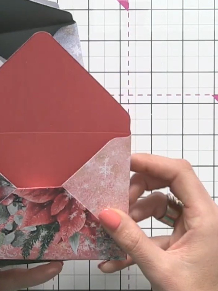 5½ by 5½ Envelope Using Box and Envelope Maker - the finished project
