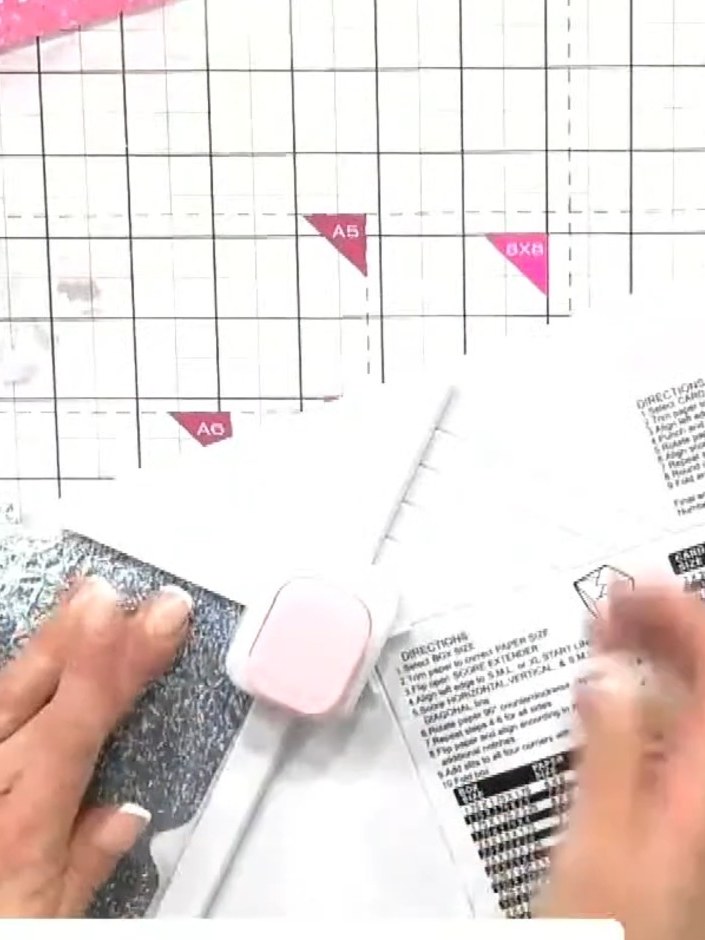 Step 5: Fold the white paper along all the scored lines to form the 3D box structure. Work through each fold carefully