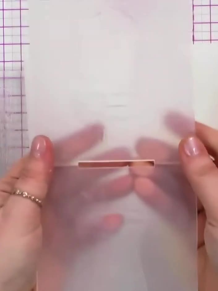 Step 6: Run the embossing folder through your die-cutting machine to create the embossed detail on your card panel.