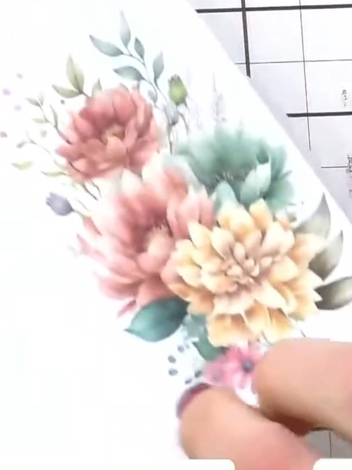 Step 9: Add a touch of sparkle or glitter to your card if desired for extra luxury. This optional embellishment will g