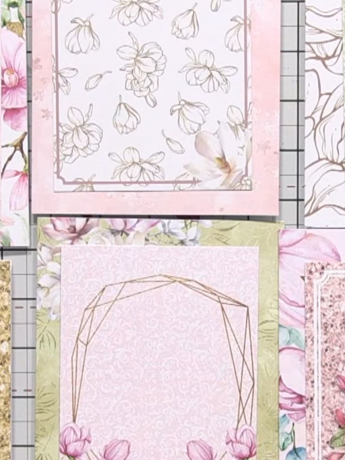 Step 5: Arrange the floral embellishments around and beneath the main topper to create a balanced composition. Positio