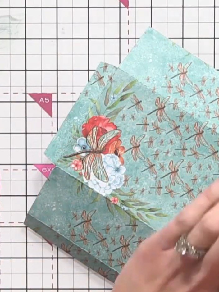 Step 6: Insert a small gift, money, or embellishment inside the wallet to complete your seed packet wallet. The turquo