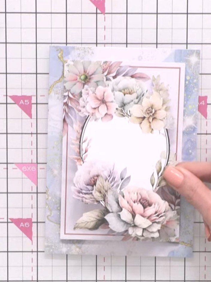 Aquarell-Geburtstagskarte mit Topper-Lagen - the finished project