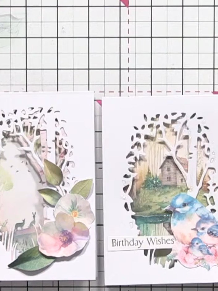 Step 12: Zum Schluss noch einen Spruch stempeln oder einen Grußtext aus deinem Vorrat aufkleben – fertig ist deine Karte! The 'Birthday Wishes' sentiment can b