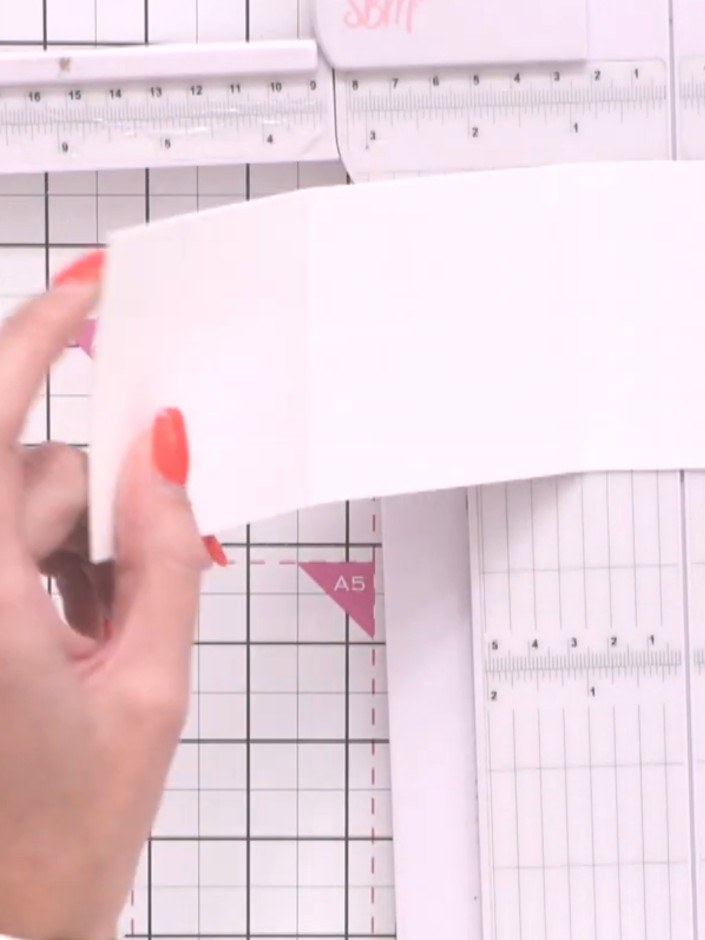 Step 9: Cut a centre panel from your offcuts measuring approximately 3¼ inches wide by 6 inches tall. This panel will 