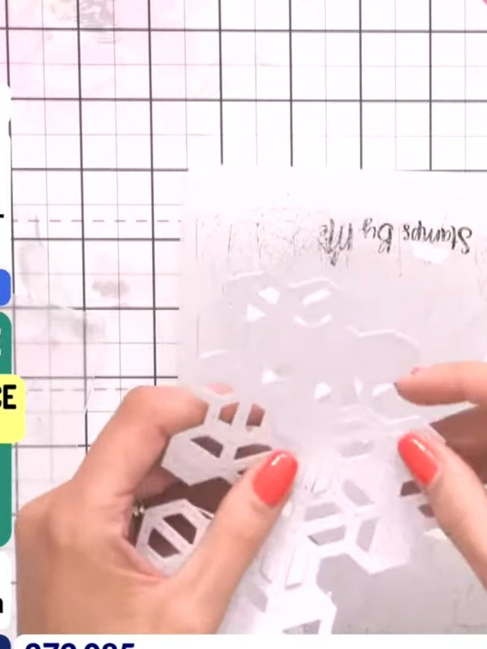 Step 2: Examine the cut hexagonal pieces from the cover plate die. Identify the individual flower segments and geometr