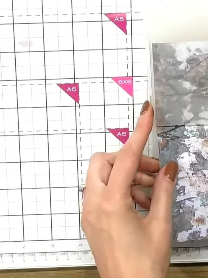Step 6: Gently rub the white ink pad across the embossed surface to highlight the raised texture and bring out the det