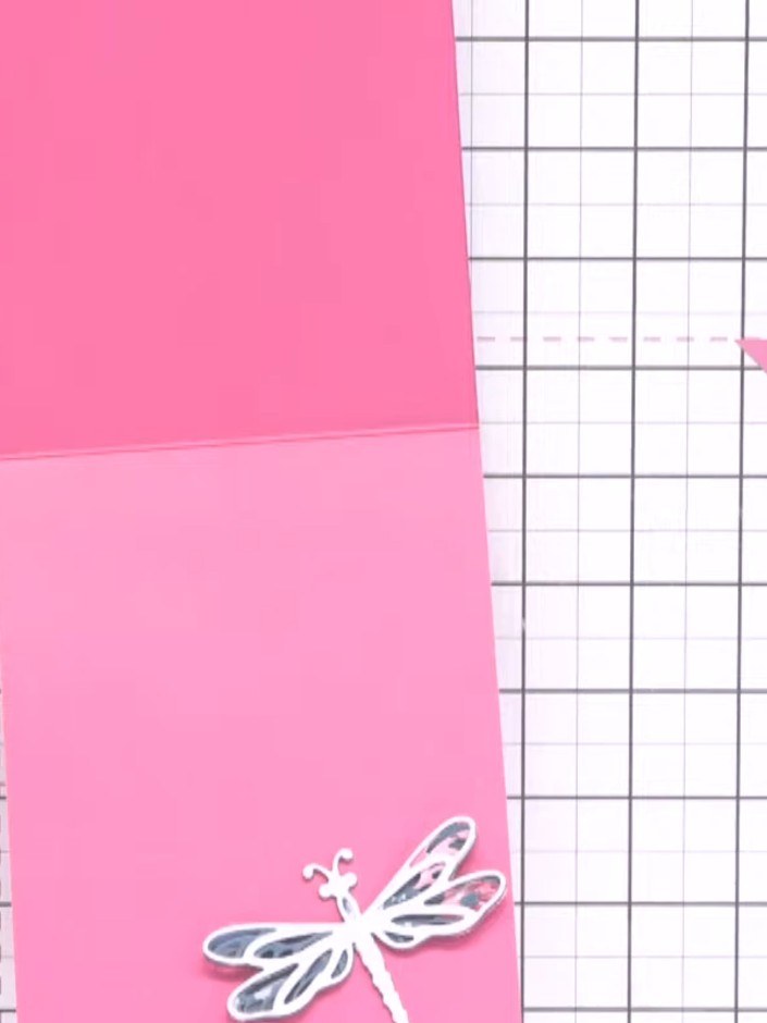 Step 10: Trim a pre-printed sentiment from the collection using scissors or a craft knife. Attach the sentiment to the 