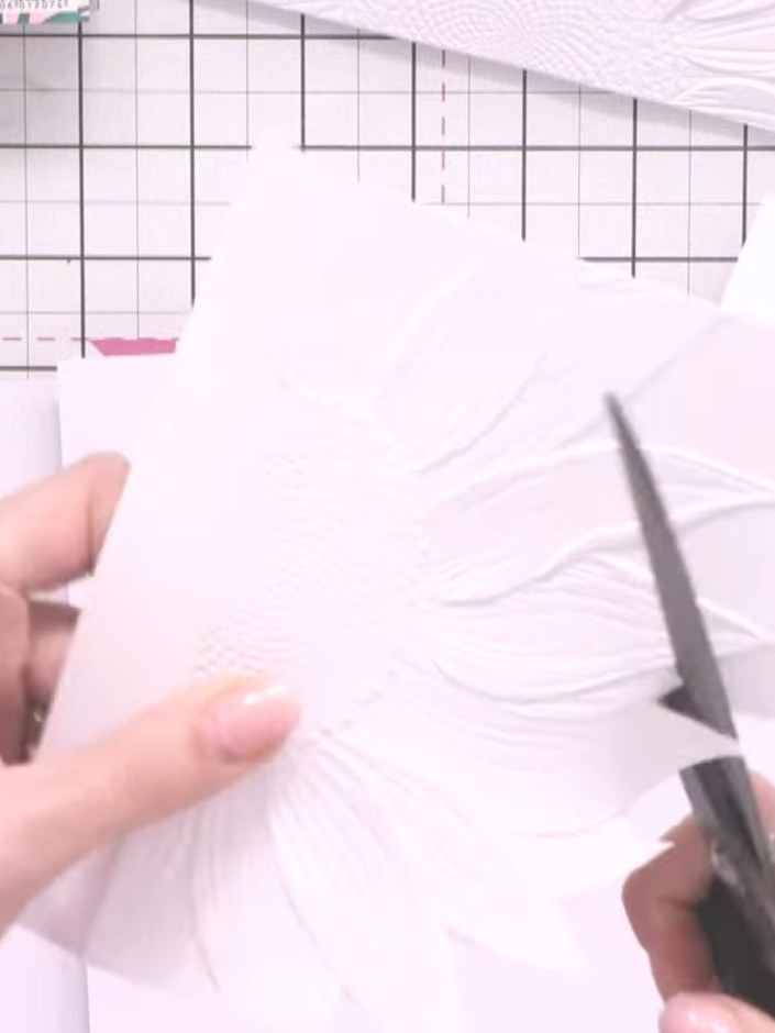 Step 6: Cut patterned paper pieces slightly smaller than your card blanks. Glue them inside to line the pages, ensurin
