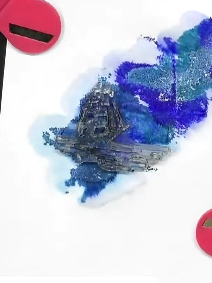 Step 10: Add finishing touches to your card using confetti or embellishments. Use your Eureka work station to help posi