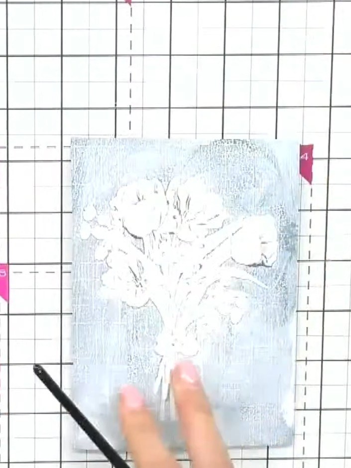 Step 1: Spray a small amount of water onto your craft mat.