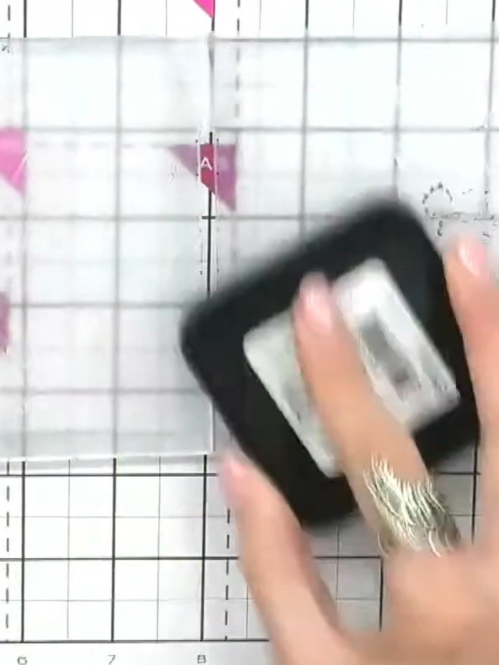 Step 6: Use a white ink pad to gently dab over the embossed areas of your card. This will highlight the raised details