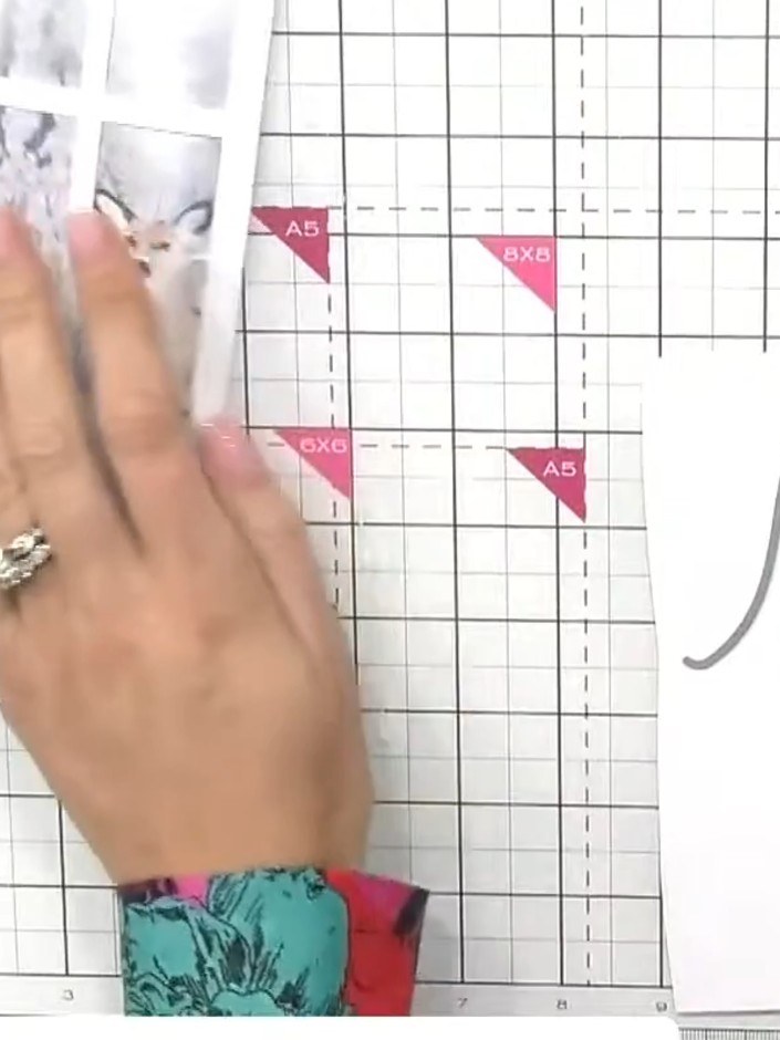 Step 4: Colour the window shadow pieces using a grey watercolour brush, applying colour randomly rather than solidly a