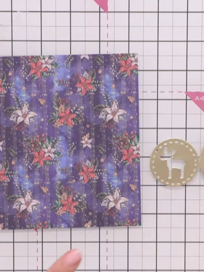 Step 8: Tuck the right flap into the pocket on the left side of the bookmark. Ensure both flaps are securely tucked in