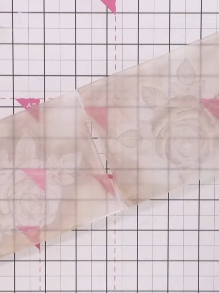 Step 2: Spray both sides of the inked embossing folder lightly with water to soften the ink before use.