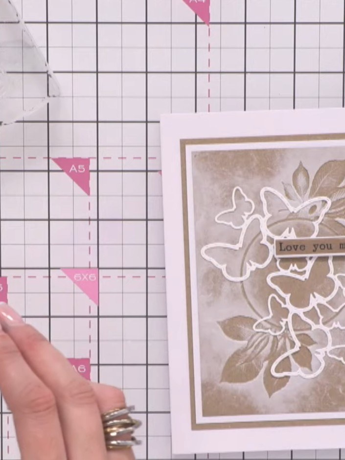 Step 8: Using watercolour pencils or inks, add soft colour details within the lantern outline on your card. Apply the 