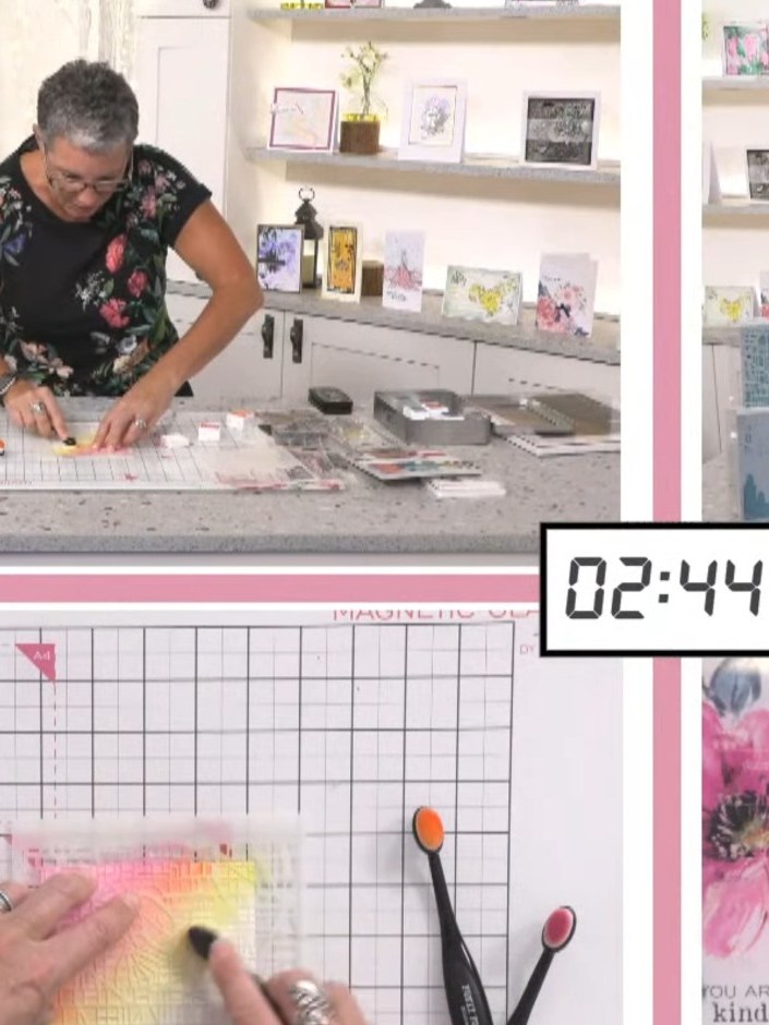 Step 5: Allow the ink to dry between colours if needed to prevent smudging. This ensures clean, vibrant colour transit