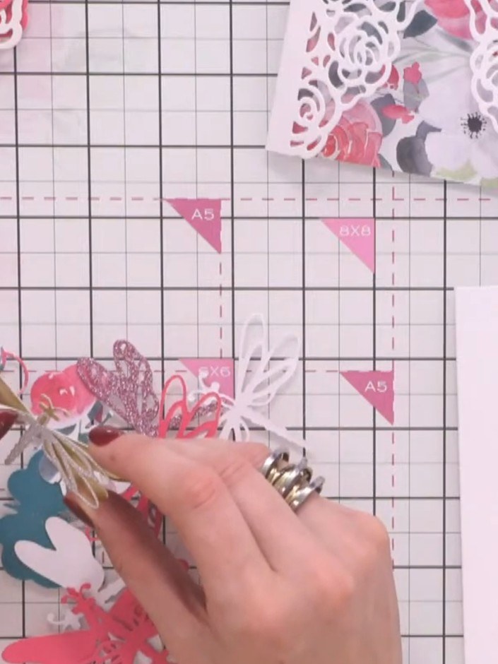 Step 6: Before sealing the card, insert your gift such as a chocolate bar or gift card inside the folded wrap section.