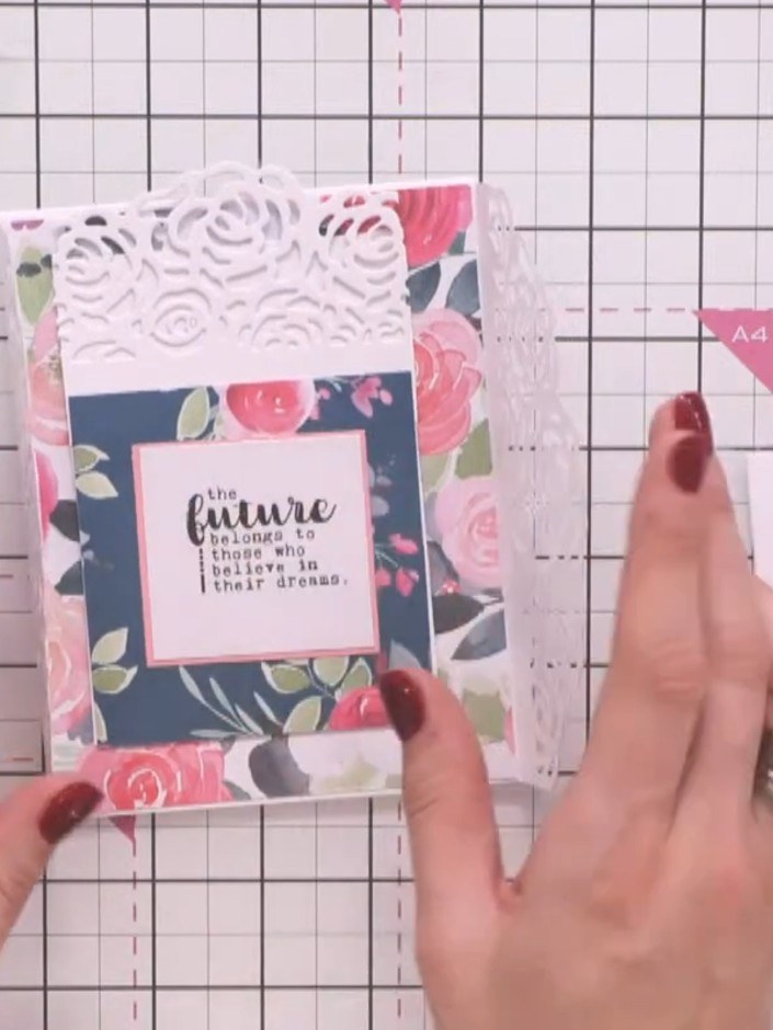 Porta tarjeta de regalo con separador de libros Everyday Collection - the finished project