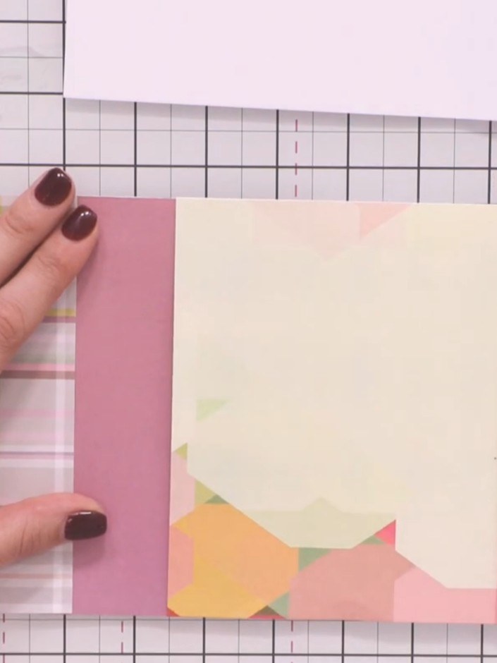 Step 9: Create additional pocket pages using the same folding technique, varying the pocket depths to 2 inches, 3 inch