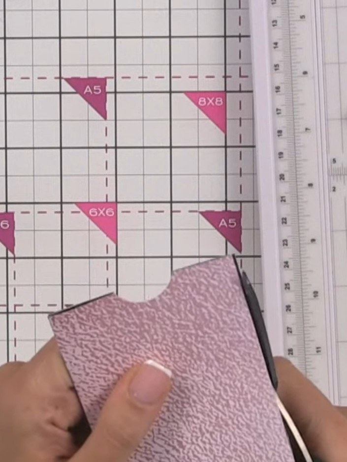 Step 12: Glue each pocket onto the hinge system in your chosen order. Keep the pockets level and avoid gluing right up 