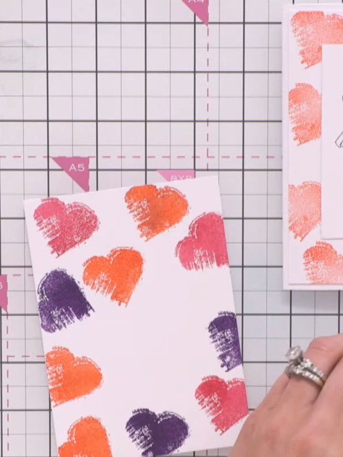 Step 6: If desired, add a touch of matching ink colour to the girls' hair or clothing using the same ink colours from 