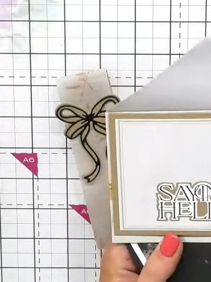 Step 3: Stack the sealed envelopes and finished cards together in a neat pile, coordinating the cards with their match