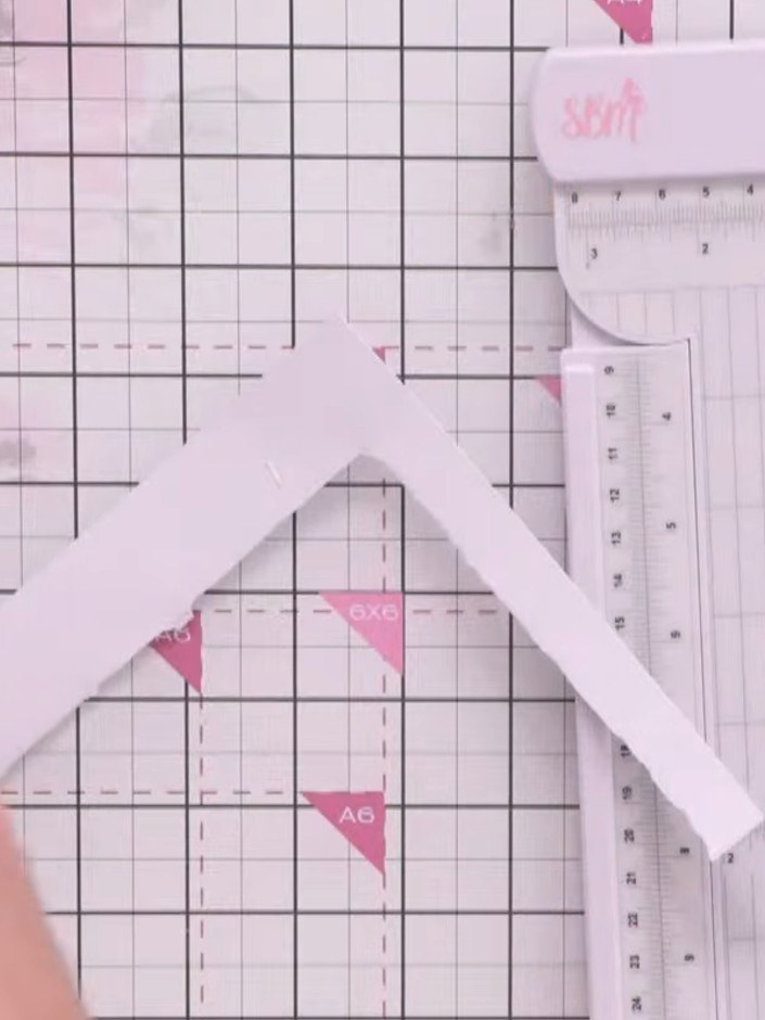 Step 11: Assemble the card by layering the sentiment piece and peony at angles to create visual interest. Add foam pads