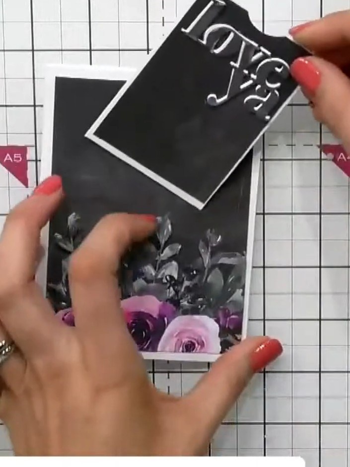 Step 7: Fold the envelope along the pre-scored lines to create the pocket shape. Seal the envelope using the coordinat