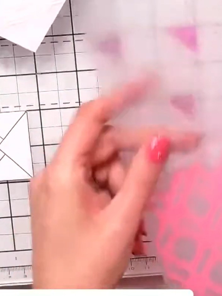 Step 2: Select your preferred embossed piece to use as the card base. A white-on-white embossed design creates a clean