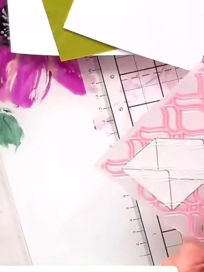 Step 4: Cut the envelope stamps into individual elements using scissors or a craft knife and cutting mat. Separate eac