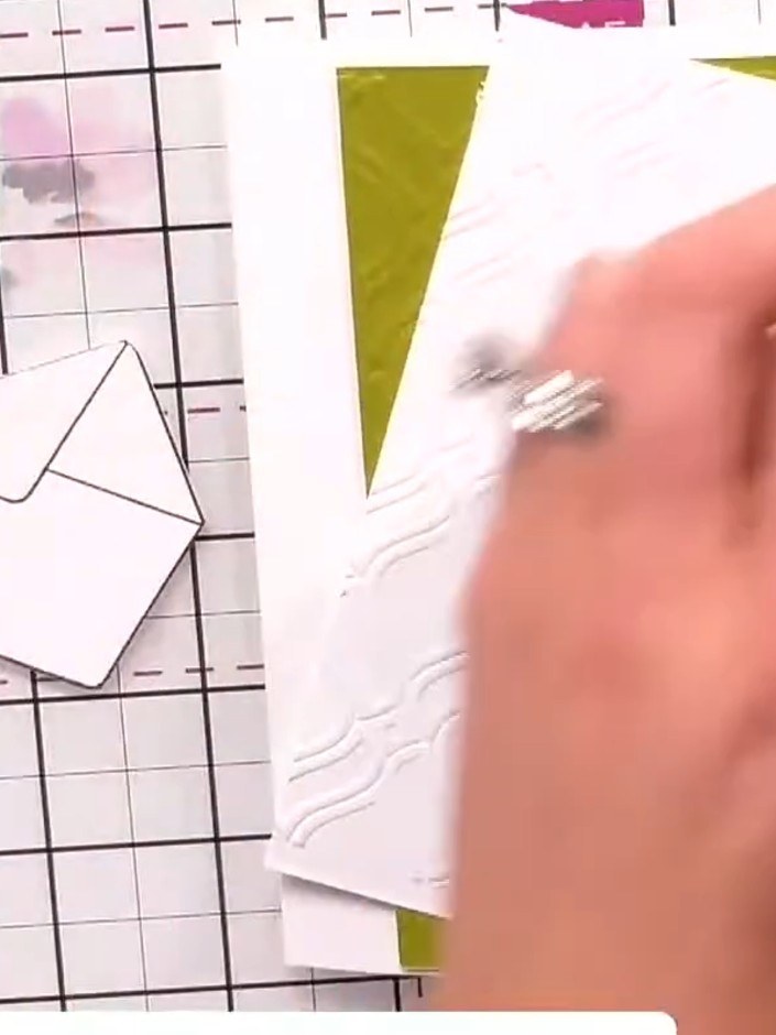 Step 6: Stamp floral and foliage elements from the collection onto white cardstock. Fussy-cut around the stamped image