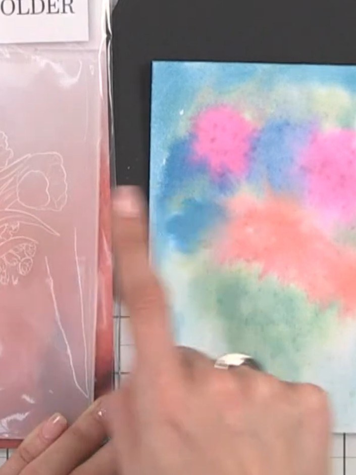 Step 3: Examine your embossing folder to identify the raised and debossed sides. Decide which side you want to use for