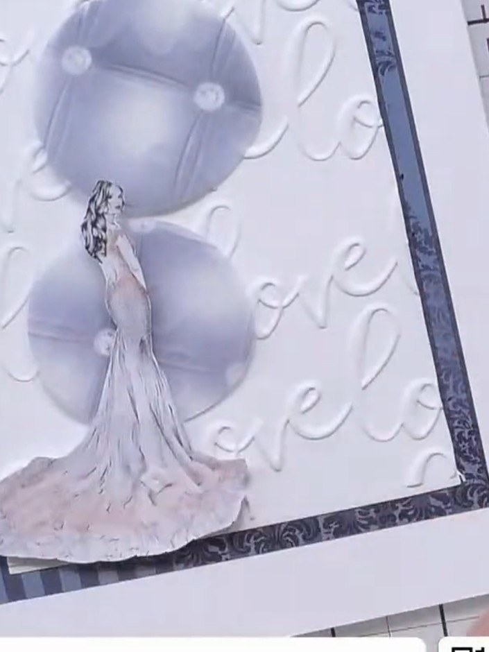 Step 10: Secure all the layers together using adhesive. Allow the adhesive to set completely before handling the card f